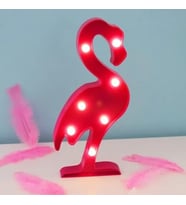 Led Işıklı Flamingo Gece Lambası