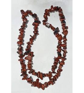 İri Mahagony Obsidyen Kırıktaş Dizi - 80 cm.