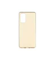 Samsung Galaxy S20 FE Uyumlu Kılıf Zore Premier Silikon Kapak (Gold)