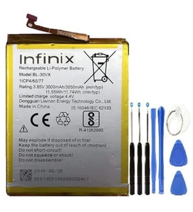 İnifix Hot 8 Pil Batarya Bl-30vx+tamir Seti