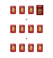 Nadir Gold 24 Ayar 16 Gram Külçe Altın (1 Adet 5 Gram Külçe Altın + 11 Adet 1 Gram Külçe Altın )