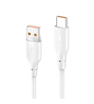 Dc65 Usb To Type-c 1m 3.0a Hızlı Şarj Kablo - Beyaz