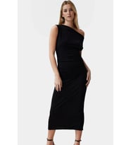 Kadın Midi Boy Bodycon Elbise Çok Baskı Örme Kumaş Yazlık Günlük Kullanım Kaliteli Malzeme
