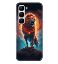 Infinix Hot 60 Kılıf Boutique Baskılı Resimli Arslan Pcode -062