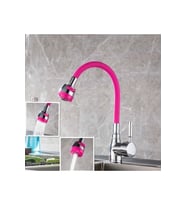 Oynar Başlıklı Tasarruflu Ku bar Musluk Borusu ve Başlığı Pembe (4457)