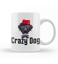 Crazy Dog Kupa Bardak Porselen