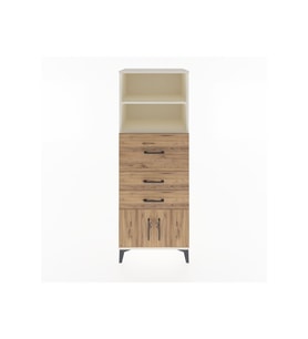 Hyperion Dolap 2 Raflı 3 Çekmeceli 2 Kapaklı 60x44x163 Aytaşı-Çam