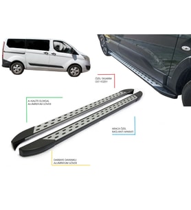 CUSTOM CAMLI VAN KISA ŞASE NOKTALI YAN BASAMAK 2012 2013 2014 2015 2016 2017 2018 2019-20-21-22-23
