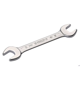 İzeltaş 27X32 Çatal İki Ağız Anahtar Kısa Boy 0100 01 2732 (Gri)