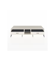 Kronos TV Ünitesi 3 Raflı 2 Çekmeceli  220x59x51 Aytaşı-Antrasit/Aytaşı