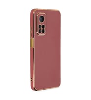 Xiaomi Mi 10t Kılıf Volet Silikon - Kırmızı