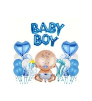 BABY GİRL BABY BOY CİNSİYET BELİRLEME FOLYO BALON SET