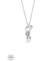 SWAROVSKİ TAŞLI  ZİRCONİA KIZ ÇOCUĞU 925 AYAR GÜMÜŞ KOLYE