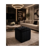 Modern Kare Puf Ayak Dinlendirme Taburesi