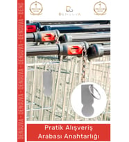 #Anahtarlık Pratik Metal Market Arabası Jetonu Bozuk Para Yerine Geçen Alışveriş Arabası Anahtarlığı