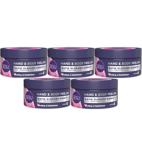 Sesu Vücut Peelingi 250ML (Hand & Body Peelıbg) (5 Li Set)