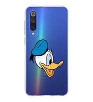 Xiaomi Mi 9 Se Uyumlu Kapak Donald Duck Tasarımlı Şeffaf Silikon Kılıf