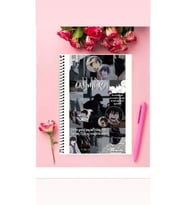 Okumura Rin Anime Defter 1 Adet Özel Tasarım A4 Boyutu Telli Çizgili Defter 21*29 Cm