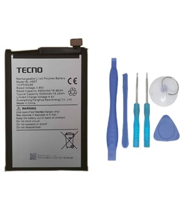 Tecno Spark 10 PRO Uyumlu Pil Sıfır - Servis + TAMİR SETİ