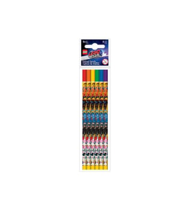LEGO Movie 2 Colored Pencils-6p - 52304