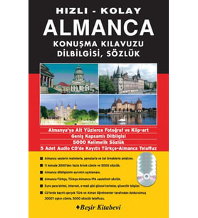Hızlı Kolay Almanca Konuşma Kılavuzun Dilbilgisi Sözlük Karekod'lu