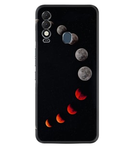 Tecno Spark 8T Kılıf Resimli Desenli Silikon Platinium Series Mooons 1861