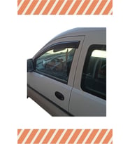 Opel Combo C 2001-2011 2'li Mügen Tip Cam Rüzgarlığı