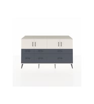 Kronos Konsol 4 Raflı 6 Çekmeceli 4 Kapaklı 176x59x99 Aytaşı-Aytaşı/Antrasit