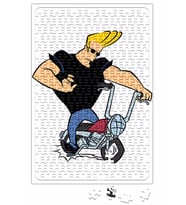 Johnny Bravo Puzzle 240 Parça Yapboz