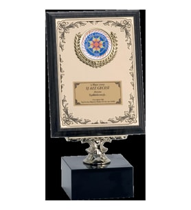 ODAK KUPA - Ahşap Plaketler - PL-070 B - 15x20 cm