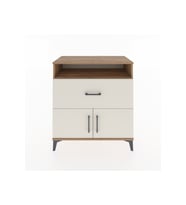 Hyperion Şifonyer 2 Raflı Tek Çekmeceli 2 Kapaklı 88x44x96 Çam-Aytaşı
