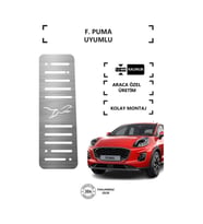 Ford Puma Ayak Dinlendirme Pedalı Krom Ayak Dayama Pedalı