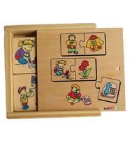 Ahşap Puzzle Bağlantı Kurma-2