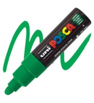 UNİ POSCA SU BAZLI POSTER MARKER 4.5-5.5 YEŞİL PC-7M