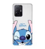 Redmi Mi 11T/Mi 11T Pro Uyumlu We Love Stitch Desenli Şeffaf Telefon Kılıfı