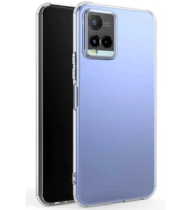 Durukar® Vivo Y21S Kılıf Lüx Şeffaf Silikon