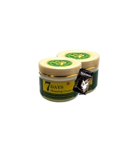 7 Days 2X100 Ml Ginger Miracle Slimming Cream Sıkılaştırıcı+1 Ad Jel Ile