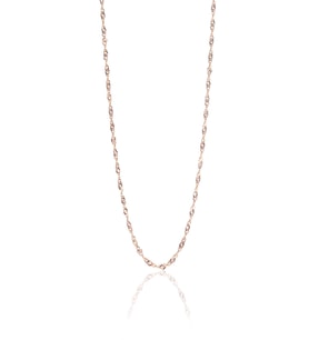 Söğütlü Silver Gümüş rose singapur modeli 45 cm zincir