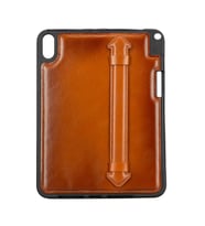 Apple iPad mini 6.nesil Uyumlu 8.3 inç Deri Kılıf RST2EF (Taba)