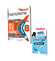 Günay Yayıncılık 8.sınıf Bumerang Etkinlikli Matematik Ve Günay 32 Hafta Matematik Deneme 2023 (2 Kitap) (Çok Renkli)