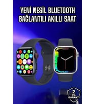 Akıllı Saat Amoled Ekran Yeni Nesil Bluetooth Bağlantılı