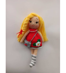 Henna Bebek Amigurumi Organik Oyuncak