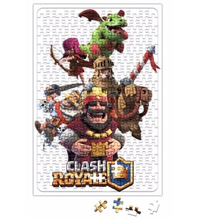 Clash Royale Red King Puzzle 240 Parça Yapboz