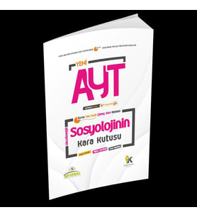 YKS AYT SOSYOLOJİNİN Kara Kutusu Konu Özetli Dijital Çözümlü ÖSYM Çıkmış Soru Ha