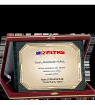 ODAK KUPA - Ahşap Plaketler - PL-043-M A - 18x24 cm