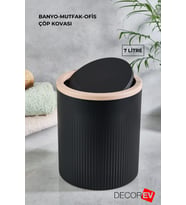 Şık 7 Litre Büyük Çöp Kovası - Ofis, Mutfak ve Banyo İçin Ideal