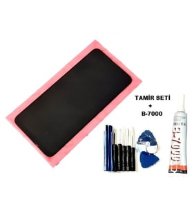 Tkgz Y9 Prime 2019 Uyumlu Lcd Ekran Dokunmatik Servis + B-7000 + Tamir Seti
