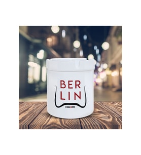 Beyaz La Casa De Papel Berlin Baskılı Küllük Kül Tablası Kl218