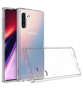 Buff Galaxy Note 10 ile Uyumlu Air Hybrid Kılıf Crystal Clear