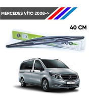 OTOZET Mercedes Vito Arka Silecek Süpürgesi 40 cm 2008 Sonrası